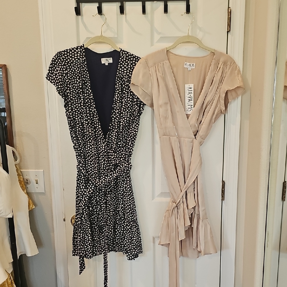 XIX PALMS mini Wrap Dresses NWT